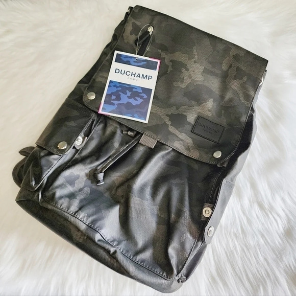 *NWT* Duchamp Camo Laptop Backpack - Picture 1 of 9